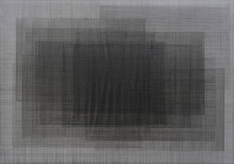 Spiral, 2018, pencil on paper, 70 x 50 cm