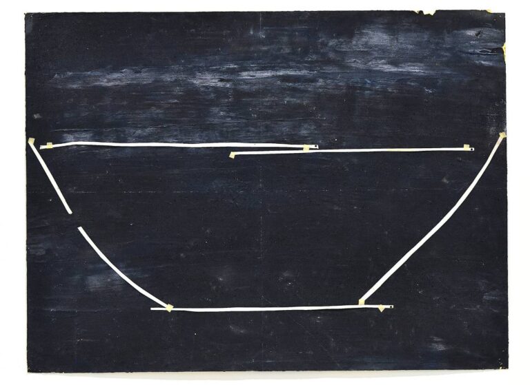 Untitled, cca.1989-1992, acrylic on paper, 59.8 x 79.7