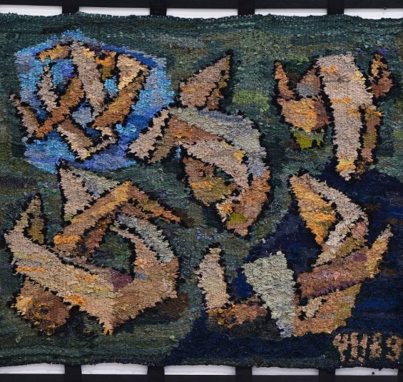 Pairs, tapestry, 107x137cm, 1989