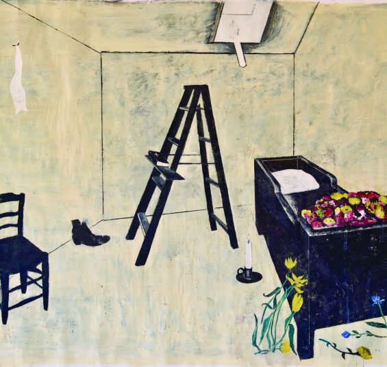 Vincent_s Room, 2018, oil on canvas, 210 x 326 cm